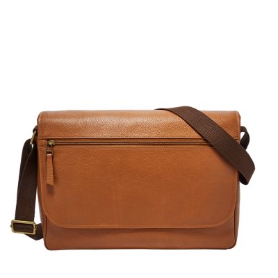 Leather Messenger Bags, Men's Courier Bags Fossil