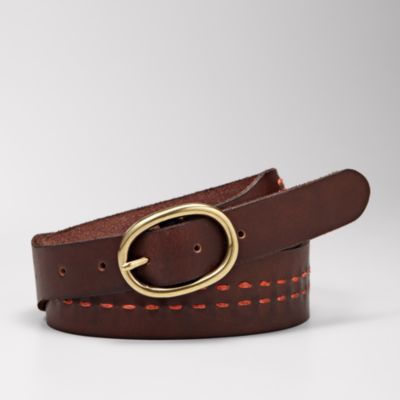 Fossil Beaded Waist Belt
