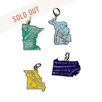 SDI4218 - Enamled State Charms