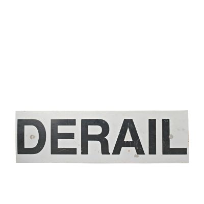SDI4304 - Derail Train Sign