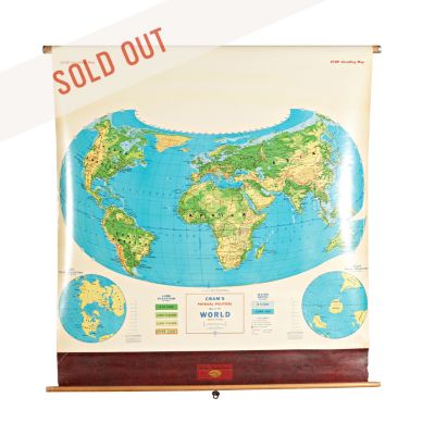 SDI4839 - 1960's World Map