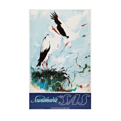 SDI5498 - Vintage Scandinavian Airline Poster