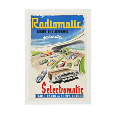 SDI5501 - Vintage Radiomatic Poster