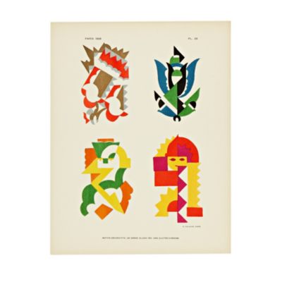 SDI5505 - Vintage Motif Lithograph