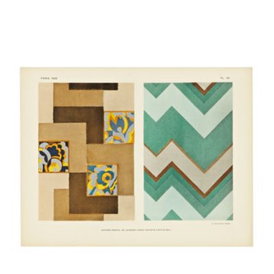 SDI5506 - Vintage Wallpaper Lithograph