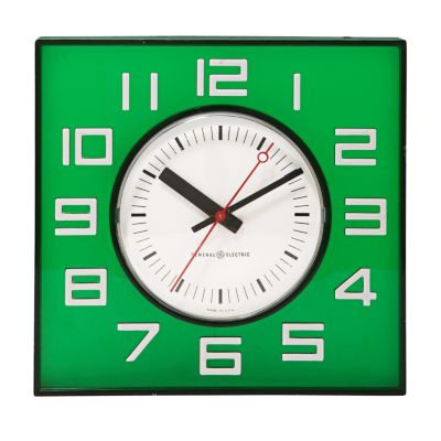 SDI5542 - Vintage Green Clock