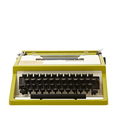 SDI5547 - Vintage Green Typewriter
