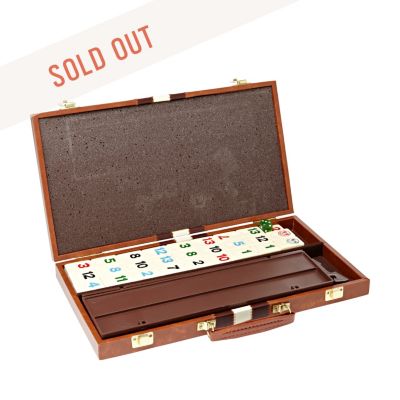 SDI5588 - Gin Rummy Set in Leather Travel Case