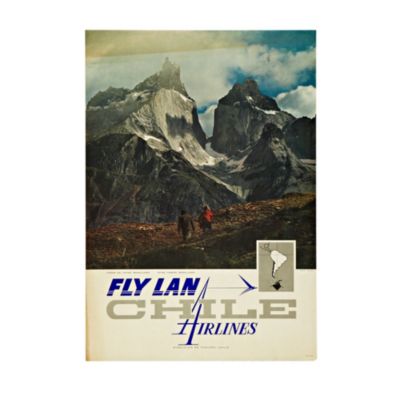 SDI5594 - Original Fly Chile Travel Poster