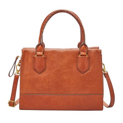 Fossil Trinity Satchel Shb1627212 Handbag