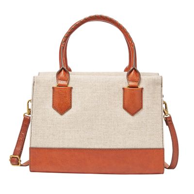 Fossil Trinity Satchel Shb1633101 Handbag