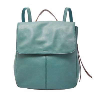 Fossil Claire Backpack  Handbag Teal Green- SHB1932320