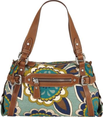 Maddox Floral Satchel (SHB9752P)