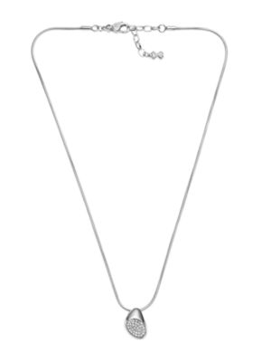 UPC 768680206869 product image for Skagen Sofie Crystal Silver-Tone Pendant Necklace Skj0411040 | upcitemdb.com