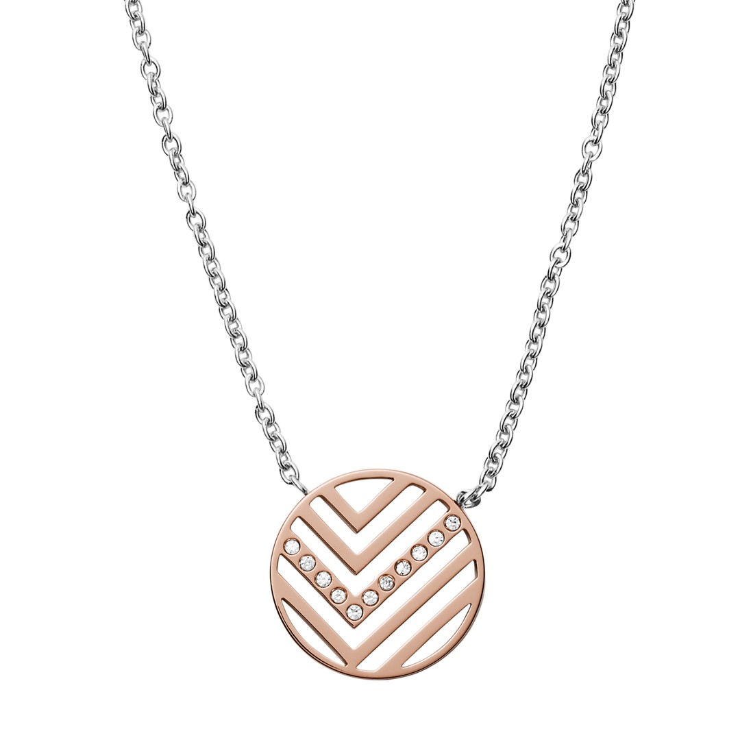 Skagen Elin Two Tone Stainless Steel Necklace Earring Box Set Skjb1001998 Jewelry - SKJB1001998-WSI Skagen Elin Two Tone Stainless Steel Necklace Earring Box Set Skjb1001998 Jewelry - SKJB1001998-WSI