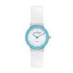Brights - White Leather & Blue Dial Women's Watch