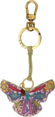 Fossil Green Butterfly Key Fob
