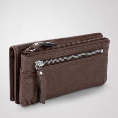 Sasha Clutch in Espresso color