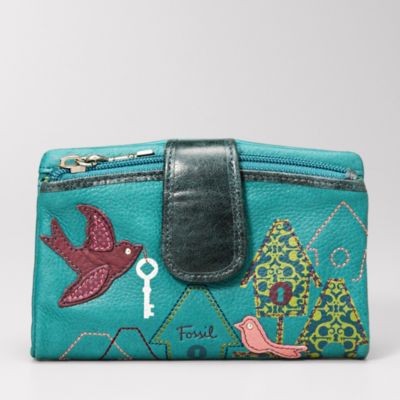 womens,wallets,accessories,accessory,fossil