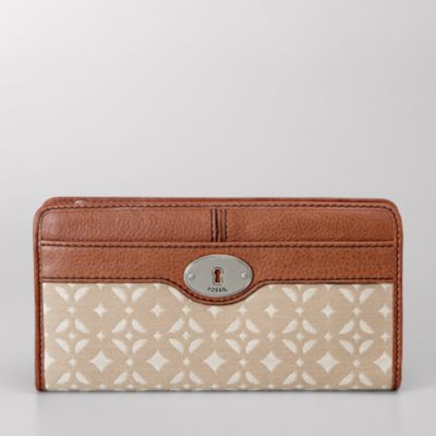 Fossil Maddox Zip Clutch