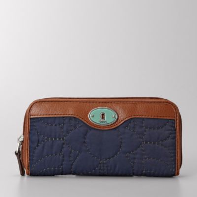 Fossil Key-Per Zip Clutch