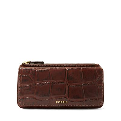 Fossil Handbags, Women's Memoir Top Zip Clutch Wallet