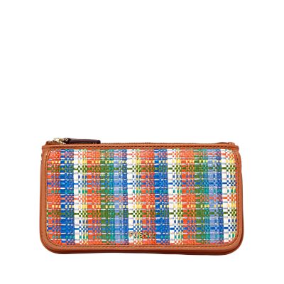 Fossil Memoir Top Zip Clutch Sl4606 Wallet