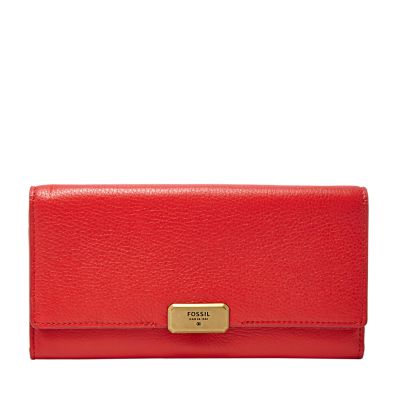 Fossil Emerson Flap Clutch Sl6659622 Wallet