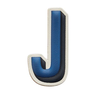 Fossil Letter J Sticker Slg1049998