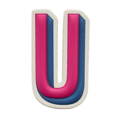 Fossil Letter U Sticker Slg1060998