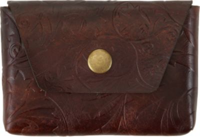 Card Case - Floral Embossed

