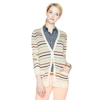 WC2685702C - Dina V-Neck Striped Cardigan