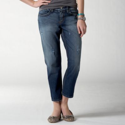 Fossil Boyfriend Crop Denim
