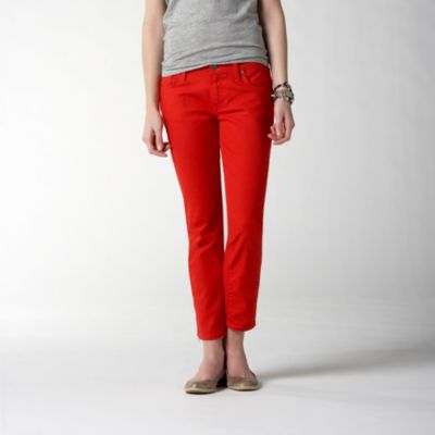 Fossil Ella Zip Crop Pant