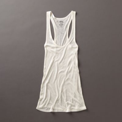 Fossil Pointelle Tank
