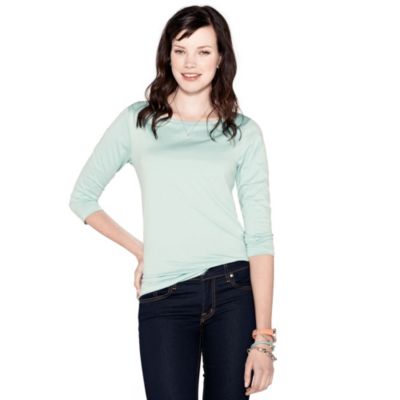 WC6405969C - Rachel 3/4 Sleeve Boat Neck Tee