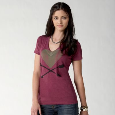 Fossil Heart and Arrows Tee
