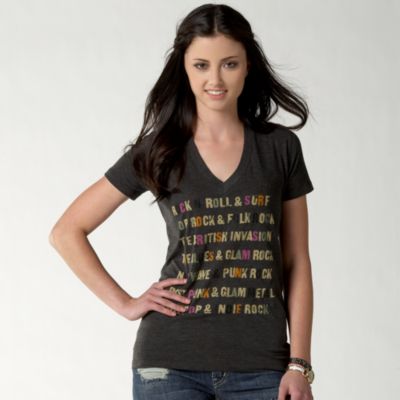 Fossil Music Genres Tee
