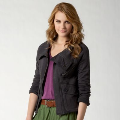Fossil Poppy Fleece Jacket