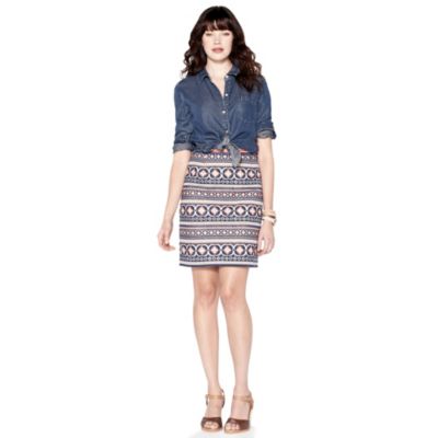 WC8453994C - Evan Embroidered Skirt