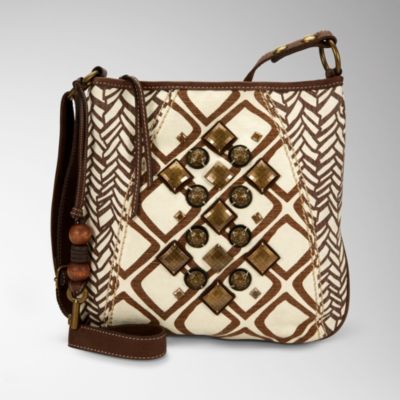 Fossil Ari Embellished Crossbody Handbag
