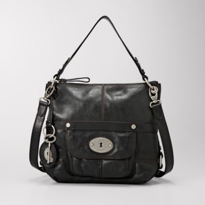 Fossil Maddox Convertible Hobo Handbag