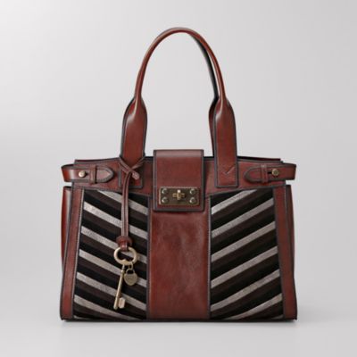 Fossil Vintage Re-Issue Large Satchel Handbag