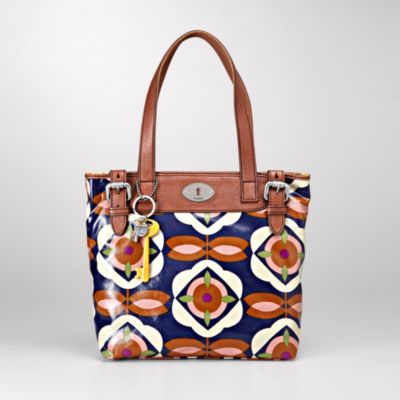 Fossil Key-Per Shopper Handbag