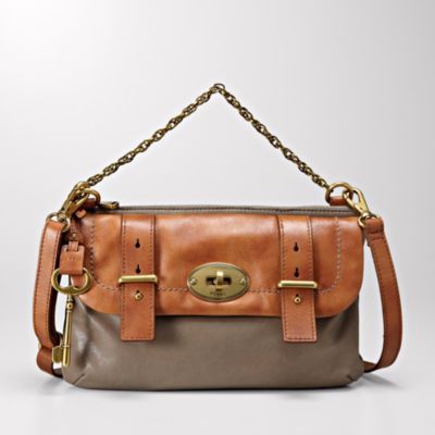 Fossil Mason Top Zip Handbag