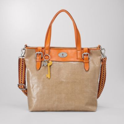 Fossil Key-Per Tote Handbag