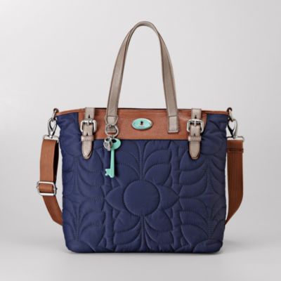 Fossil Key-Per Tote Handbag