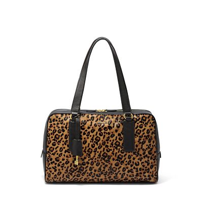 FOSSIL Memoir Biography Satchel Handbag