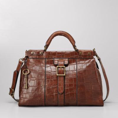 Fossil Vintage Revival Satchel Handbag