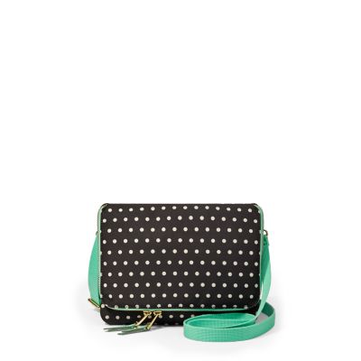 Fossil Key-Per Mini Flap Crossbody Zb5755 Handbag